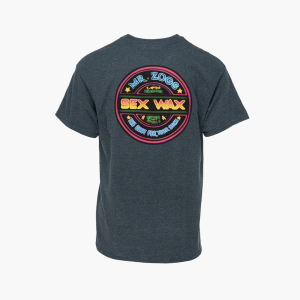 Sex Wax Neon Tee - Dark Heather Grey