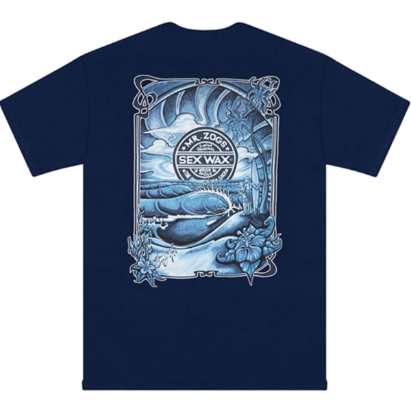 Sex Wax Sunrise Tee - Navy