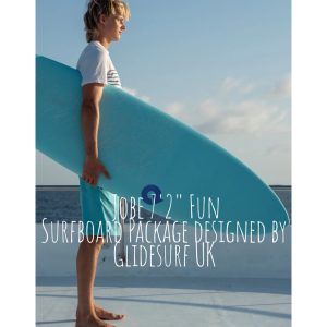 Torq 7'2" Fun Surfboard Package by Glide Surf