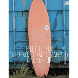 Torq 6'10" Fish Surfboard Package by Glide Surf
