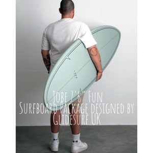 Torq 7'6" Fun Surfboard Package by Glide Surf