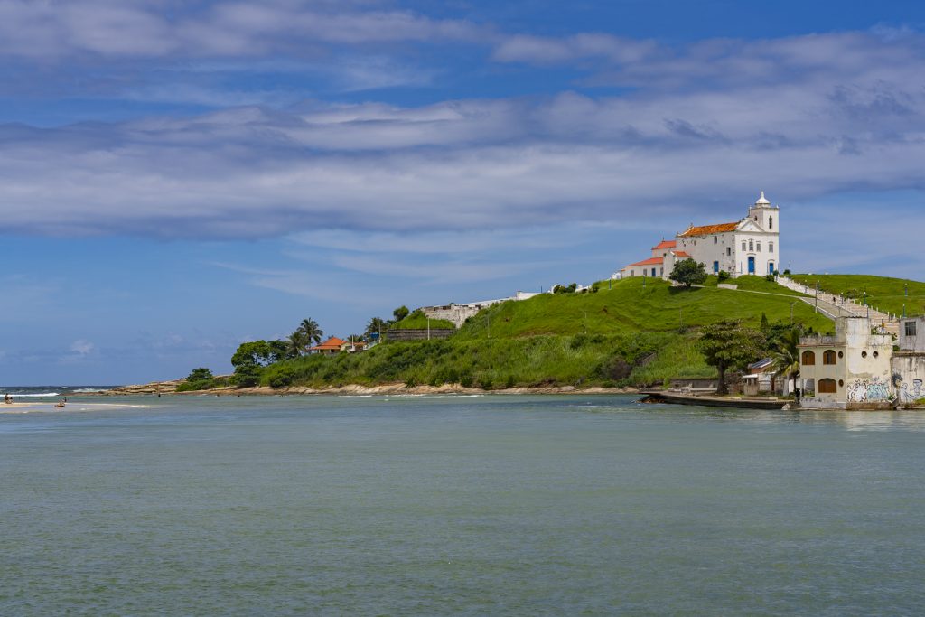 Lagoa view of Igreja de Nossa Senhora de Nazareth