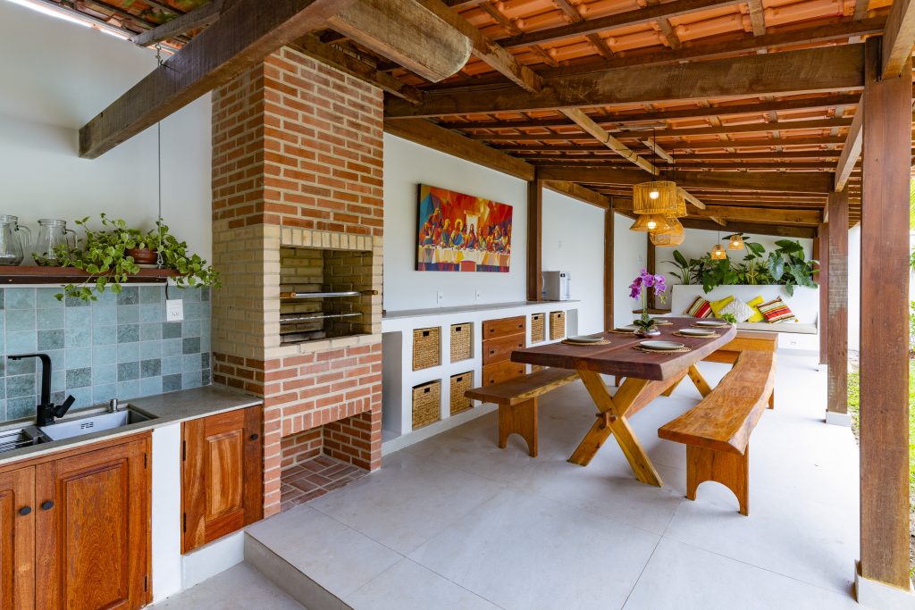 Outside dining