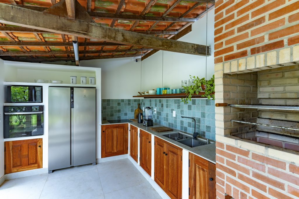 Outside kitchen
