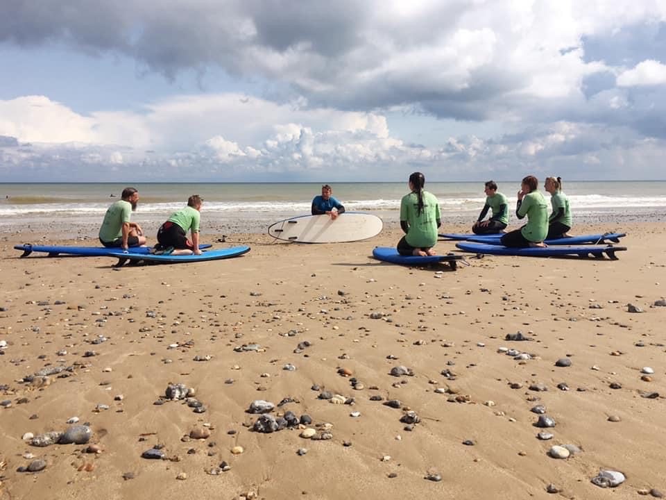 surfing lessons mundesley